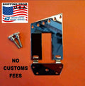 6-string trapeze tailpiece reinforced bracket for Rickenbacker + 2 Strap bolts