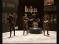 The Beatles figures cristal clear acrylic b&w. NO USA CUSTOMS FEES.