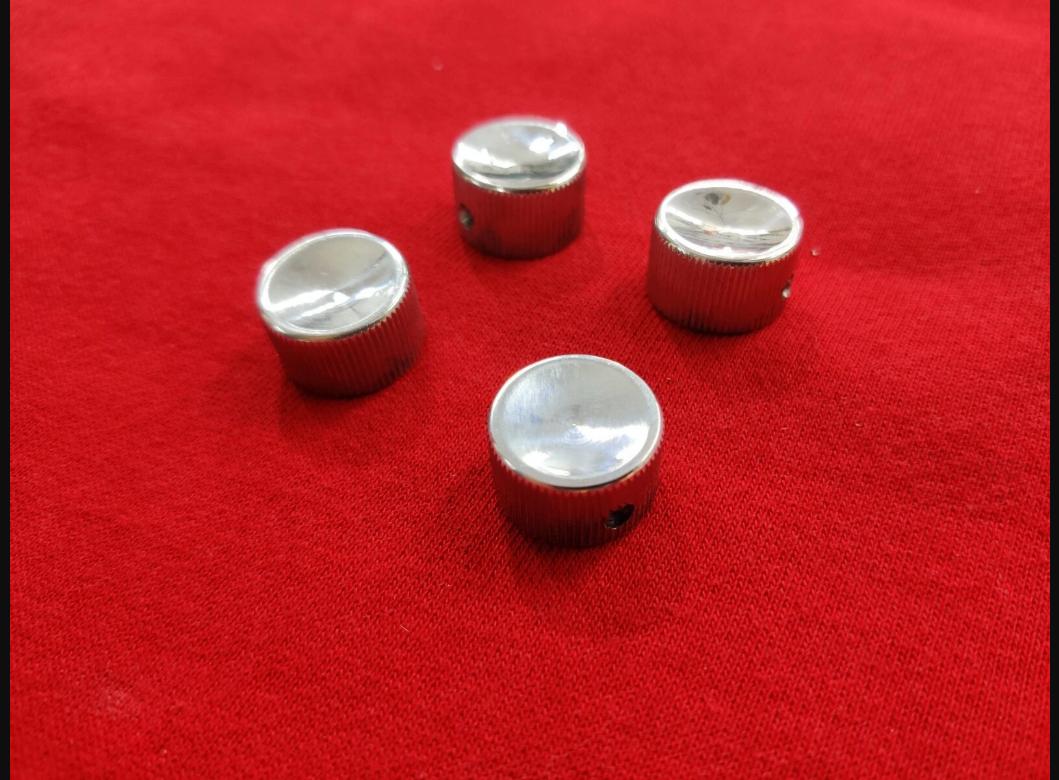 4pcs set aluminum Burns style knobs John Lennon Rickenbacker NO USA CUSTOMS FEES