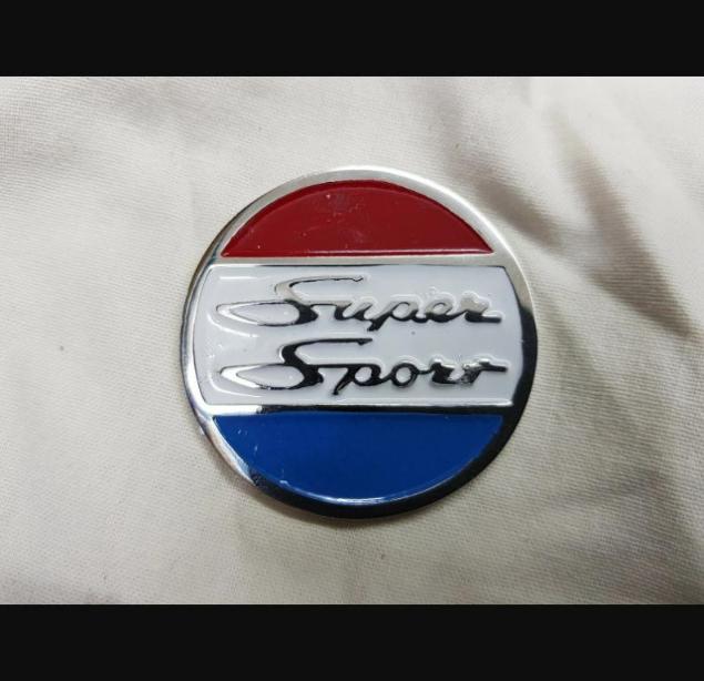 Chris Craft Super Sport vintage chrome console logos badge project/restoration