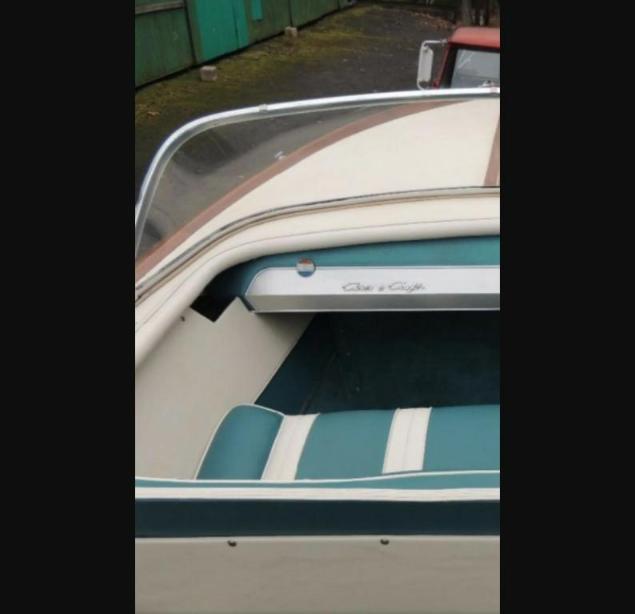 Chris Craft Super Sport vintage chrome console logos badge project/restoration