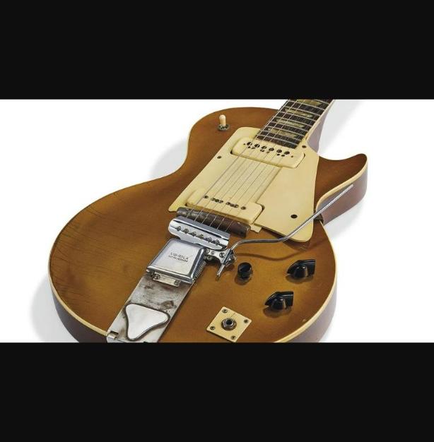 VIB-ROLA Vibrola Kauffman tremolo tailpiece for Gibson Les Paul 1952