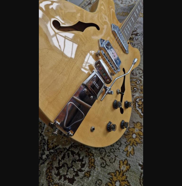 VIB-ROLA Vibrola Kauffman tremolo tailpiece for Epiphone Casino Or Gibson 335