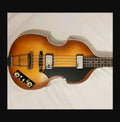 Custom black pickguard and control panel set for Hofner 500/1 Violin Bass - DIY
