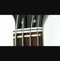 Plastic black and white nut for Hofner, 500/1 violin bass, club or other models