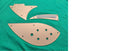First Quality Left Handed Golden Truss Rod Cover and Pickguards Set for 330 or 360 Guitar