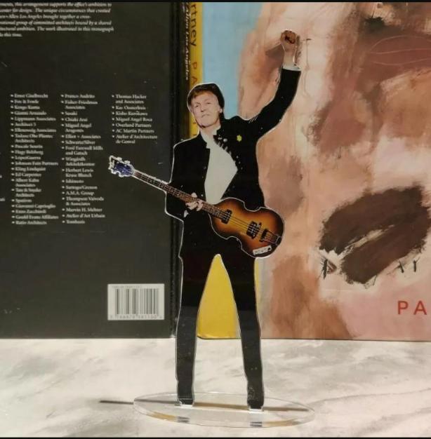 Paul McCartney 2010's standing figure cristal clear acrylic. He looks so real!