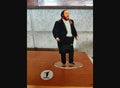 Luciano Pavarotti standing figure cristal clear acrylic. He looks so real!
