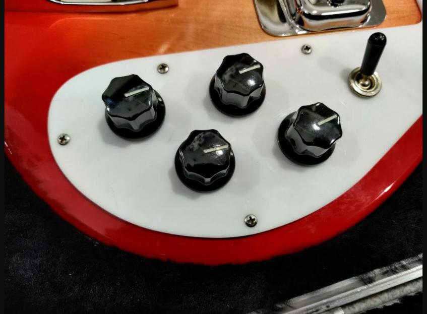 Rickenbacker bass vintage bakelite knobs set (4 pcs)