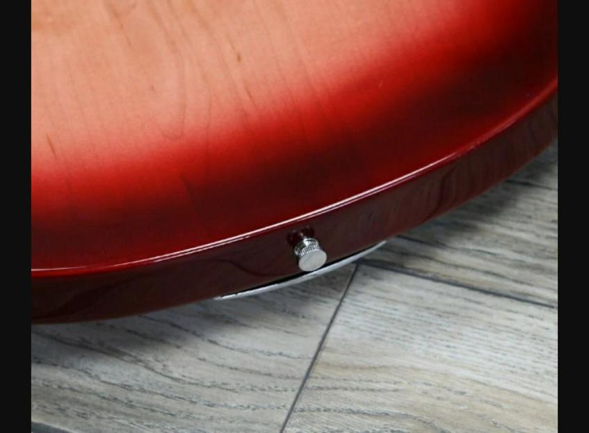 Rickenbacker bass vintage bakelite knobs (4 pcs) and strap bolts (2 pcs) set.