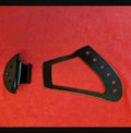 Black 6-string harp tailpiece + bracket for Rickenbacker NO USA CUSTOMS FEES.