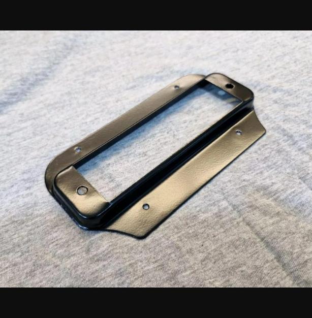 Black Vintage Treble bridge pickup mounting ring Rickenbacker 4001, v63 c64 Bass
