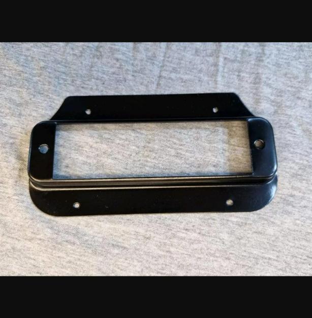 Black Vintage Treble bridge pickup mounting ring Rickenbacker 4001, v63 c64 Bass