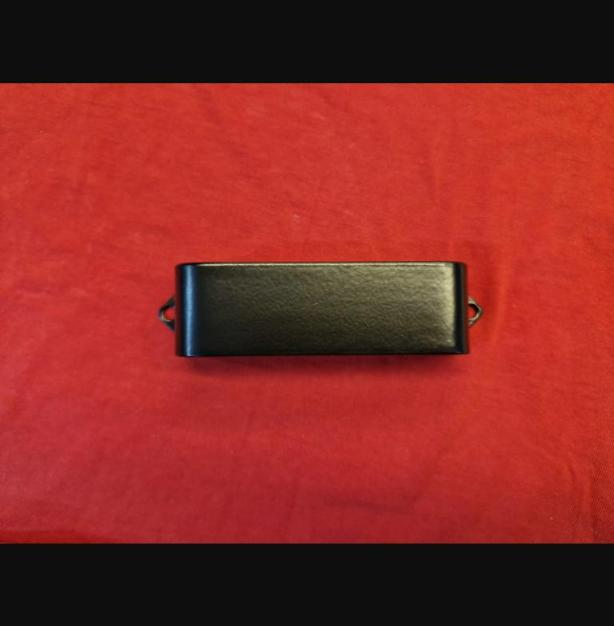 Black Treble Pickup Cover For Rickenbacker 4001 4003 Bass - Painted Steel