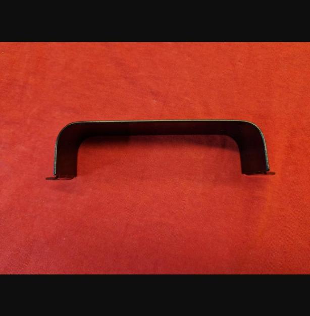 Black Treble Pickup Cover For Rickenbacker 4001 4003 Bass - Painted Steel