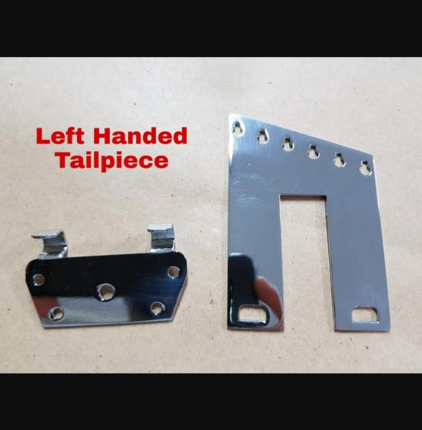 Left Handed 6-string trapeze tailpiece reinforced bracket for Rickenbacker