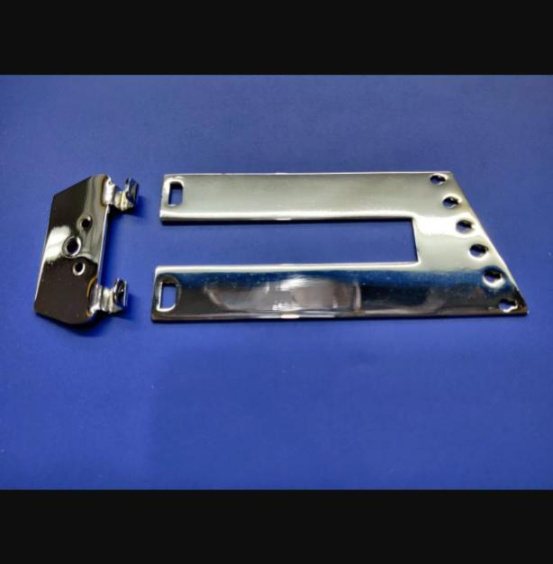 Long 6-string trapeze tp + bracket for replace R tailpiece for Rickenbacker.