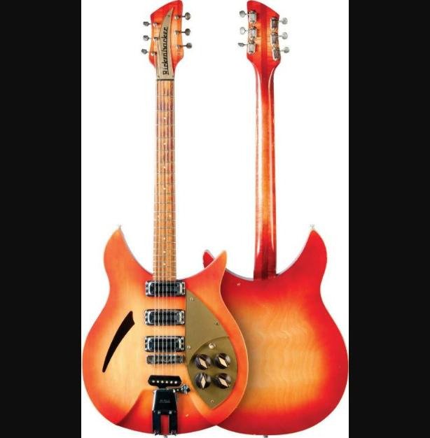 VIB-ROLA Vibrola Kauffman tremolo tailpiece for Rickenbacker 330, 360 Or Capri