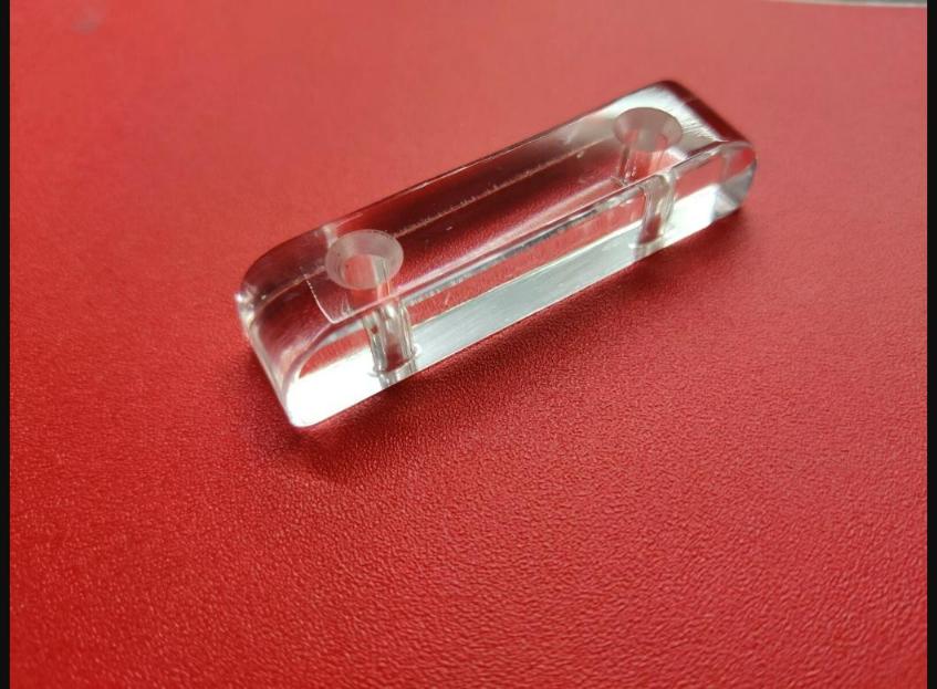 Clear thumbrest for Rickenbacker 4005 bass (handmade)