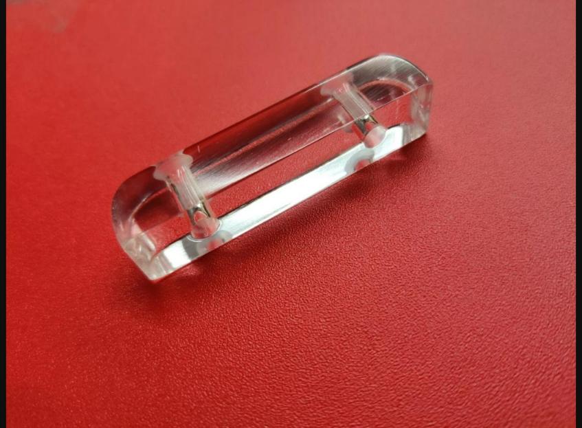 Clear thumbrest for Rickenbacker 4005 bass (handmade)