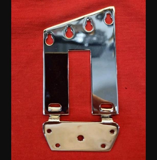 4-string trapeze tailpiece reinforced bracket for Rickenbacker 4005 Bass