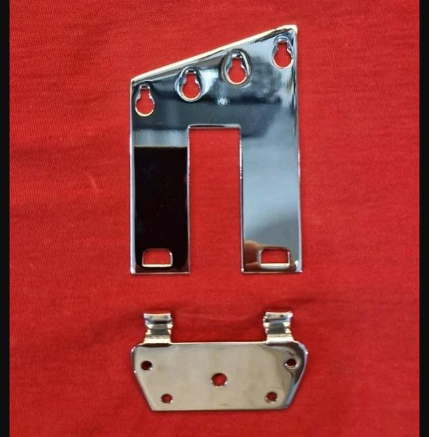 4-string trapeze tailpiece reinforced bracket for Rickenbacker 4005 Bass