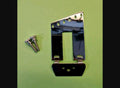 6-string trapeze tailpiece and bracket to replace Rickenbacker R + 2 Strap bolts
