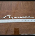 Riva Aquarama vintage boat stainless steel 12" logo badge project/restoration
