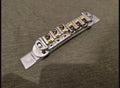 Tune-O-Matic roller saddles bridge on Bigsby baseplate For Archtop Guitar