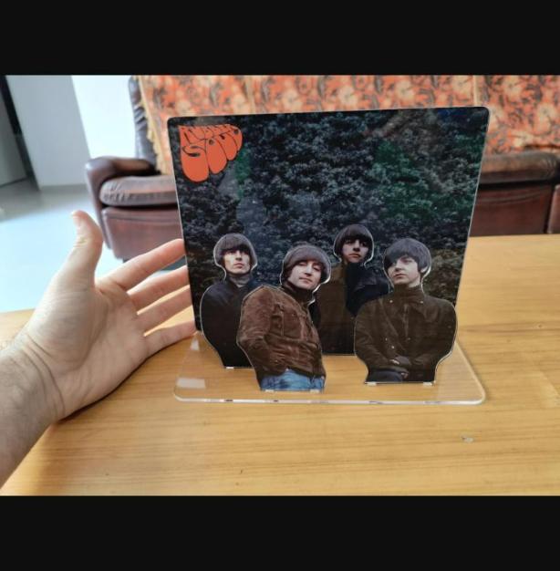 The Beatles Rubber Soul plexi diorama. Watch the video at description.