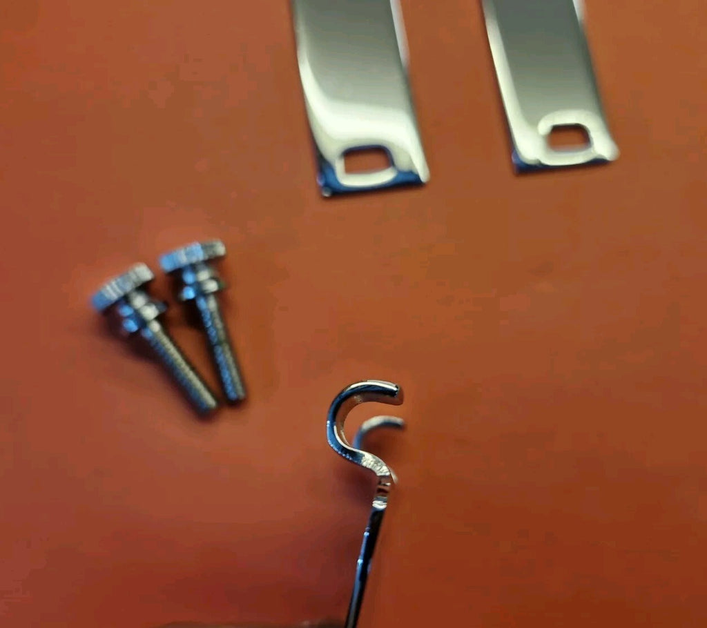 6-string trapeze tailpiece reinforced bracket for Rickenbacker + 2 Strap bolts