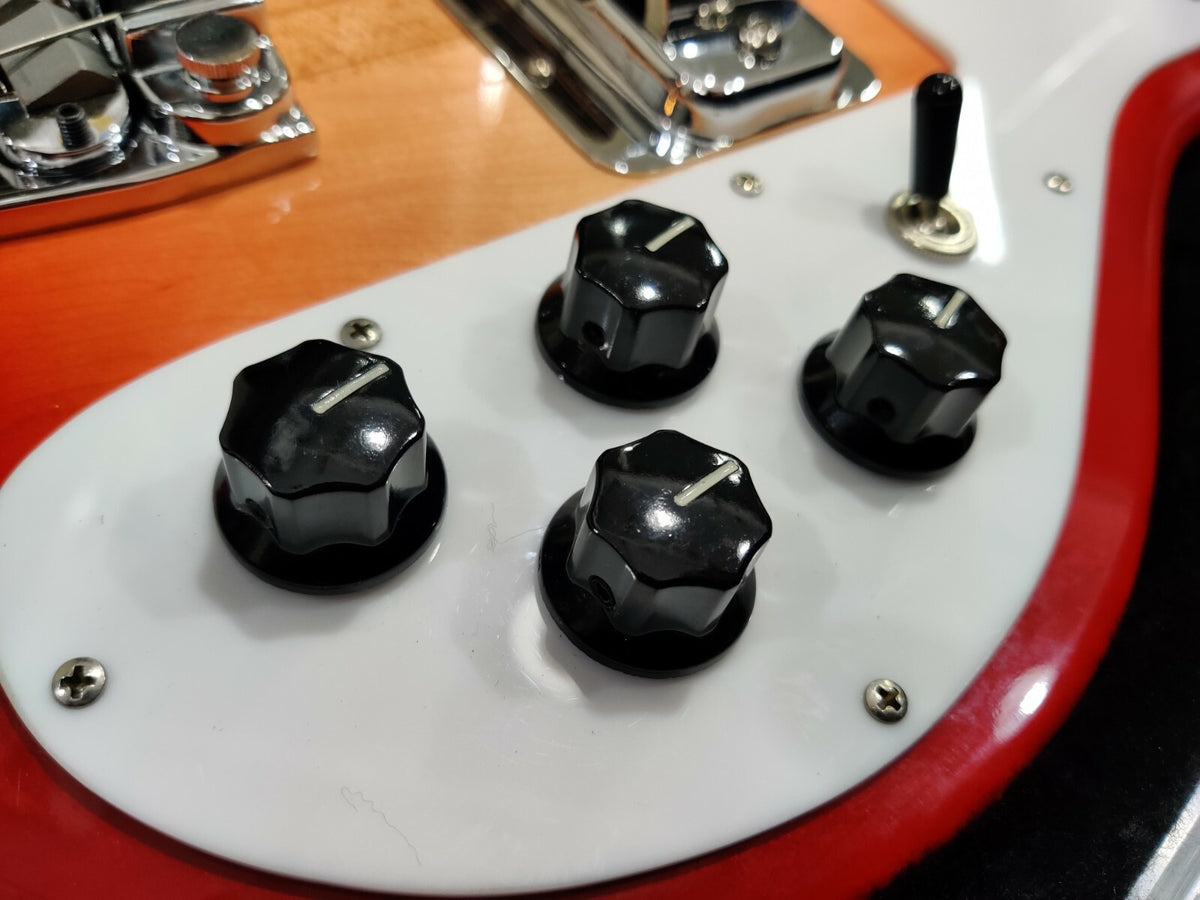 Rickenbacker bass vintage bakelite knobs set (4 pcs)