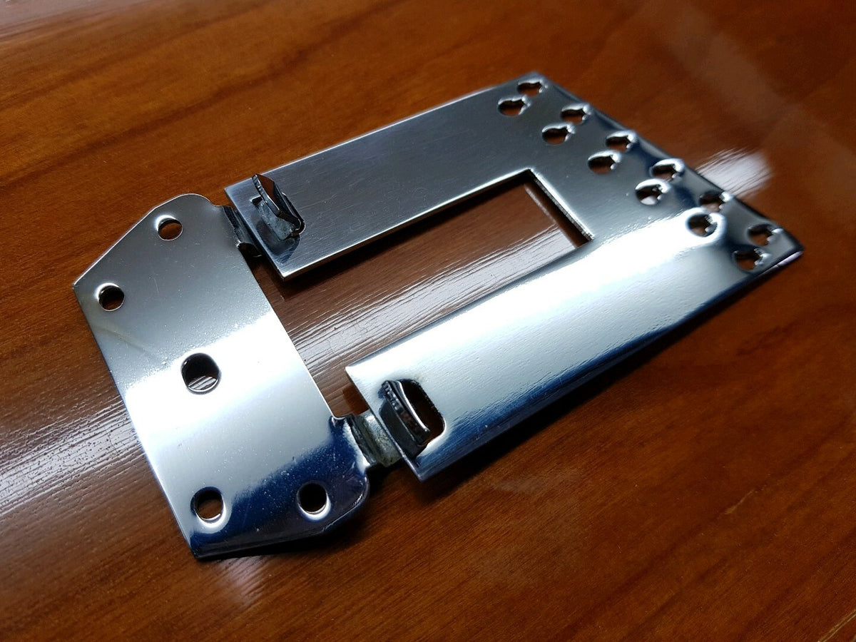 12-string trapeze tailpiece reinforced bracket for Rickenbacker + 2 Strap bolts