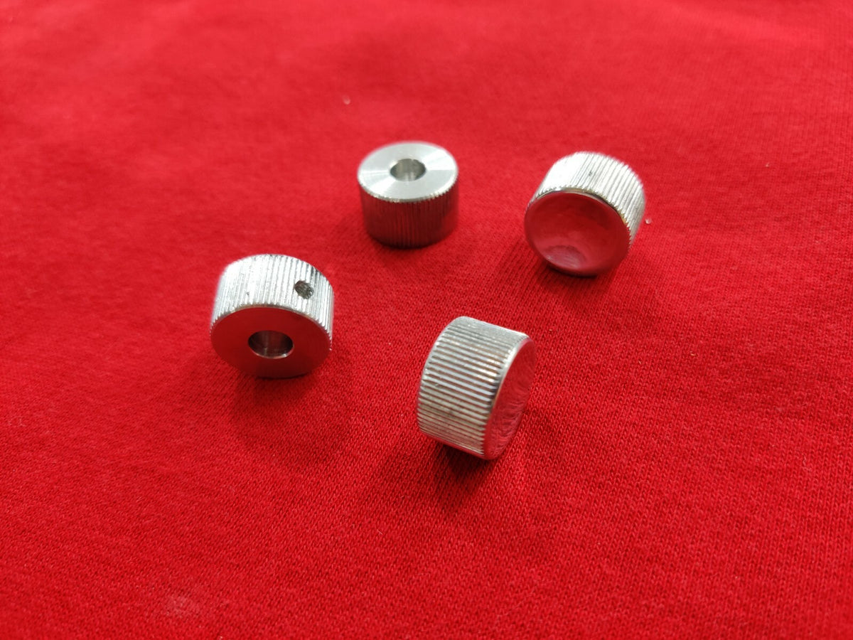 4pcs set aluminum Burns style knobs John Lennon Rickenbacker NO USA CUSTOMS FEES