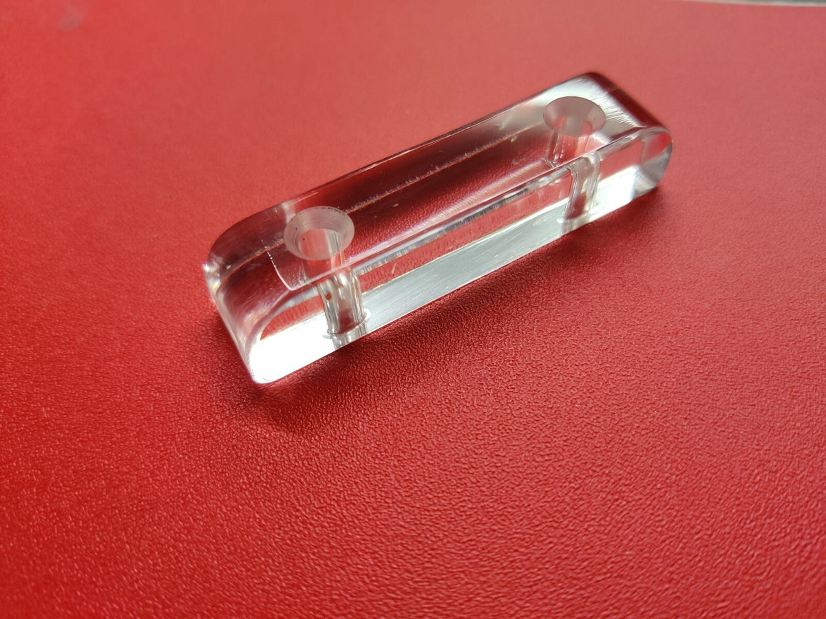 Clear thumbrest for Rickenbacker 4005 bass (handmade)
