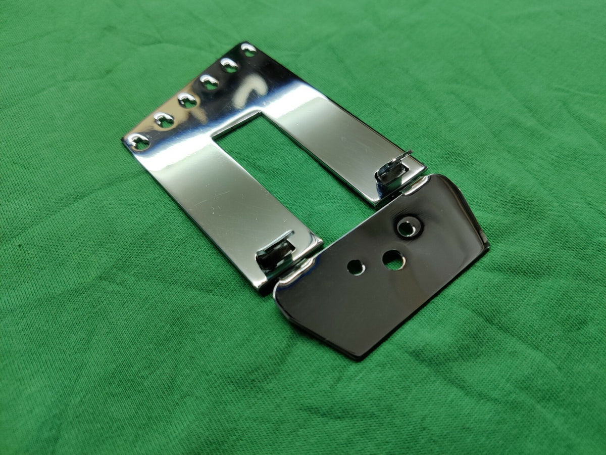 6-string trapeze tailpiece and bracket to replace Rickenbacker R + 2 Strap bolts