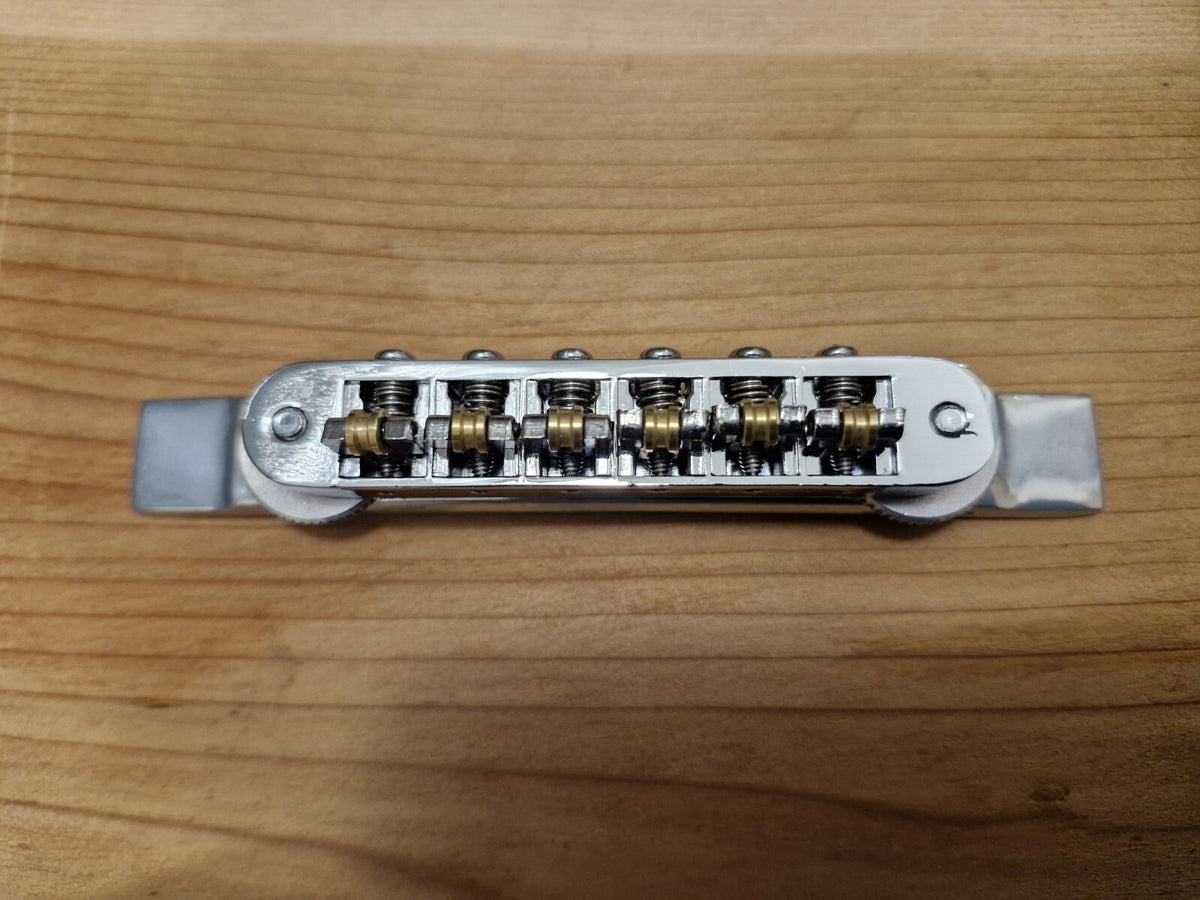 Nashville Tune-O-Matic bridge on Bigsby baseplate For Archtop Guitar