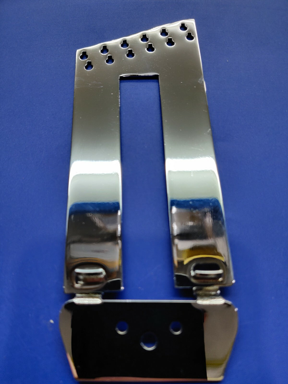 Long 12-string trapeze tp + bracket for replace R tailpiece for Rickenbacker.