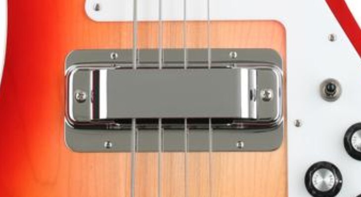 Treble bridge pickup mounting ring for current Rickenbacker 4001 or 4003 bass