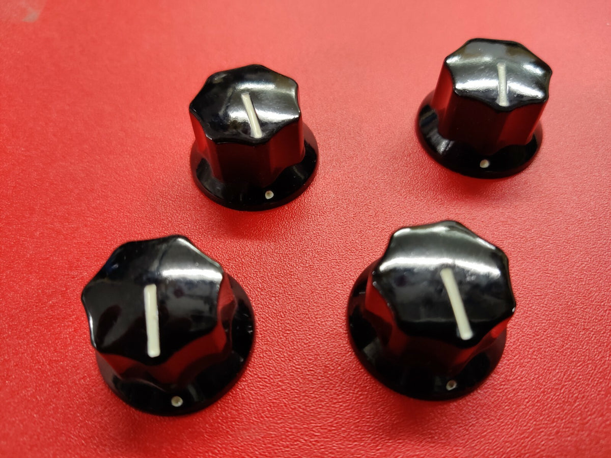 Rickenbacker bass vintage bakelite knobs set (4 pcs)