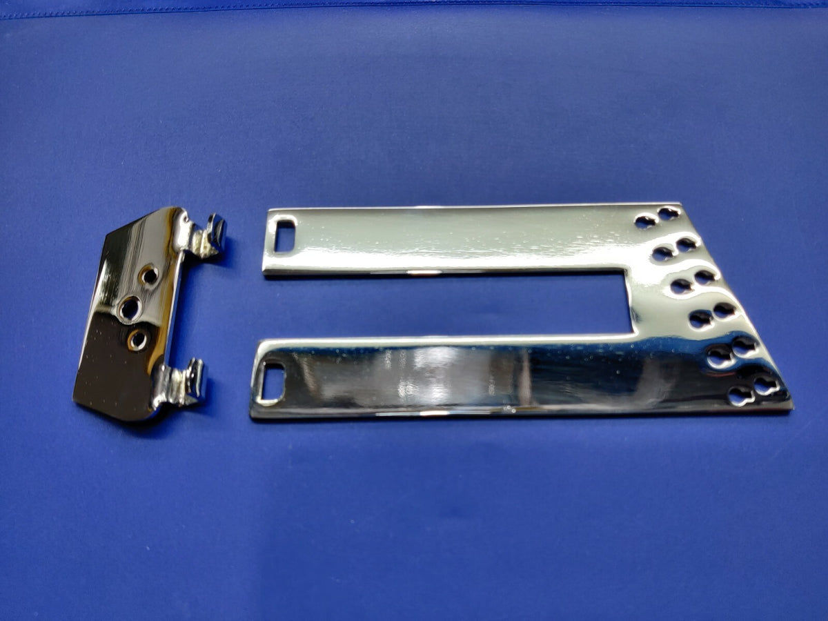 Long 12-string trapeze tp + bracket for replace R tailpiece for Rickenbacker.