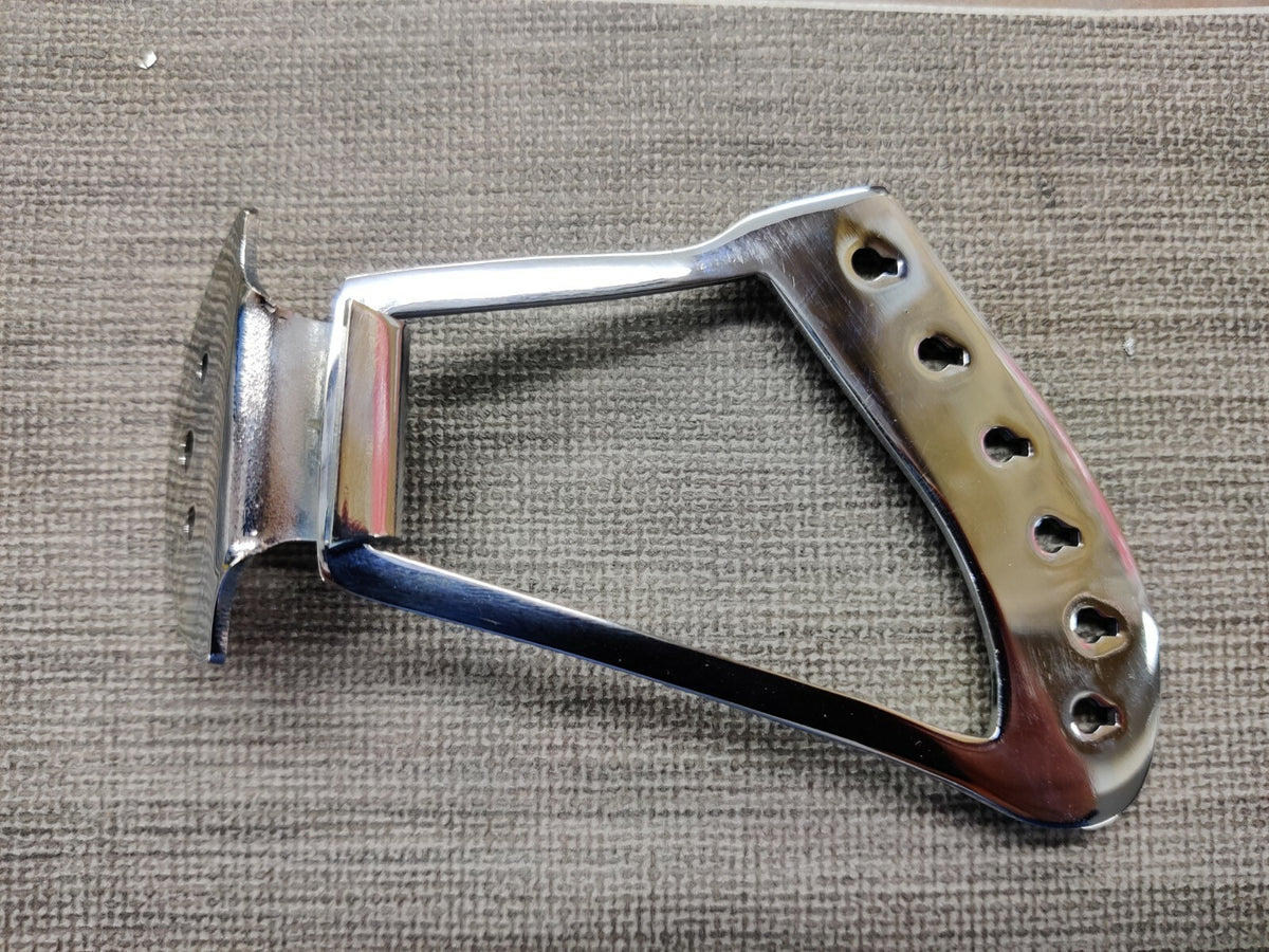 6-string harp tailpiece + bracket to replace R tp for Rickenbacker Guitar