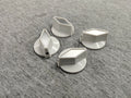 4 pcs set white/silver tv - cooker style knobs John Lennon for Rickenbacker