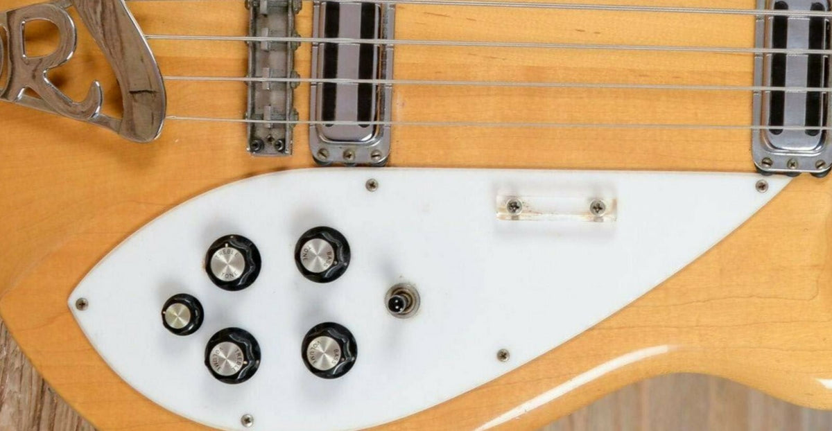Clear thumbrest for Rickenbacker 4005 bass (handmade)
