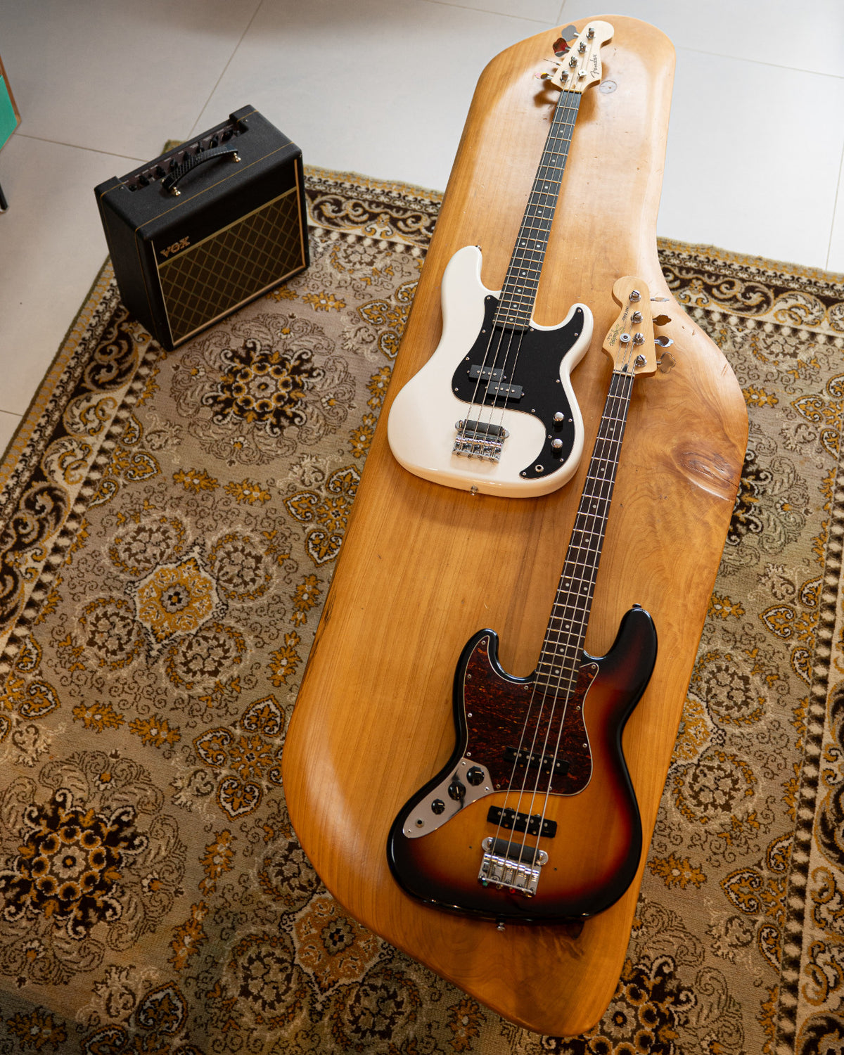 NO MOD High Quality Mute System For Fender Jazz Bass Or Precision (New Product)