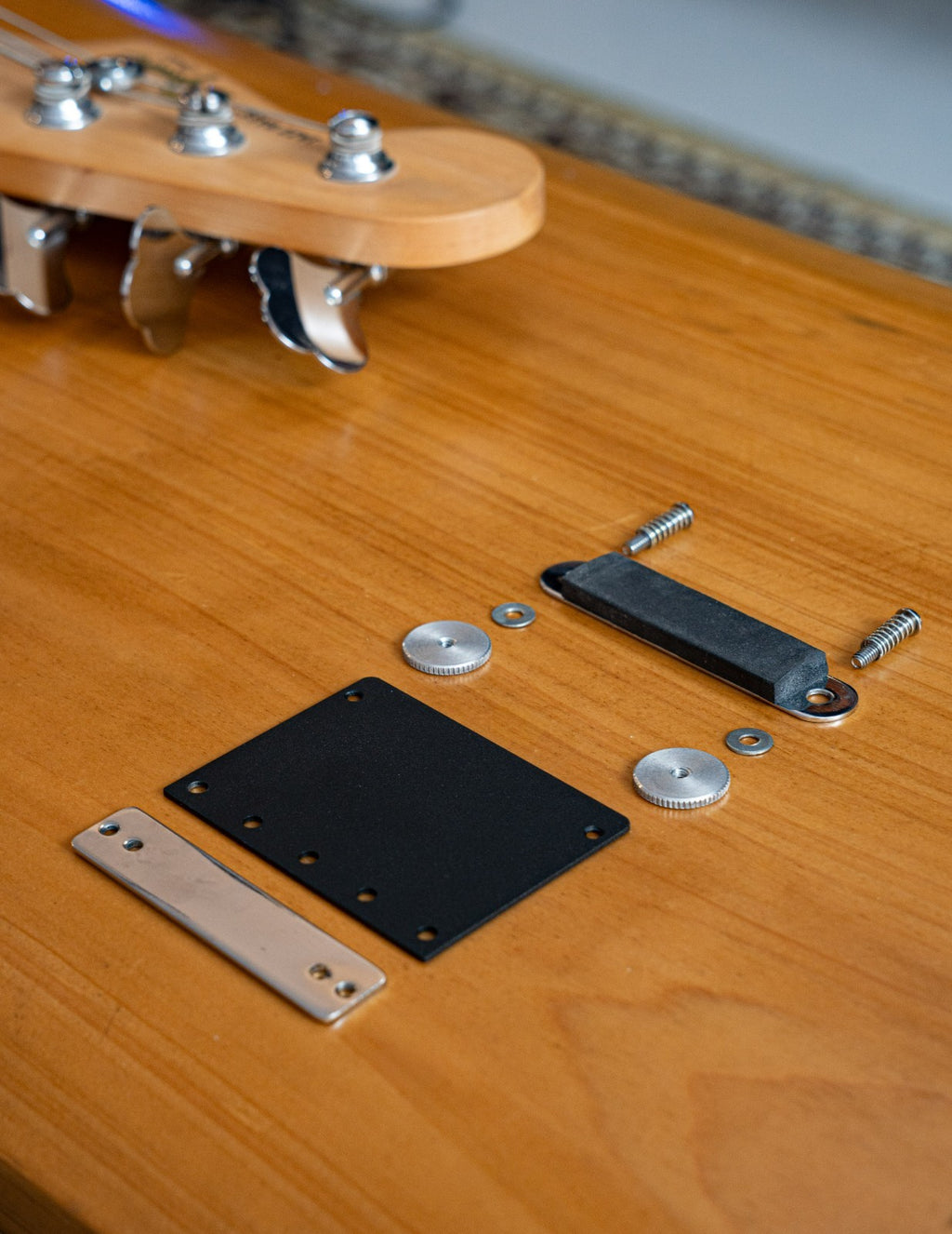 NO MOD High Quality Mute System For Fender Jazz Bass Or Precision (New Product)