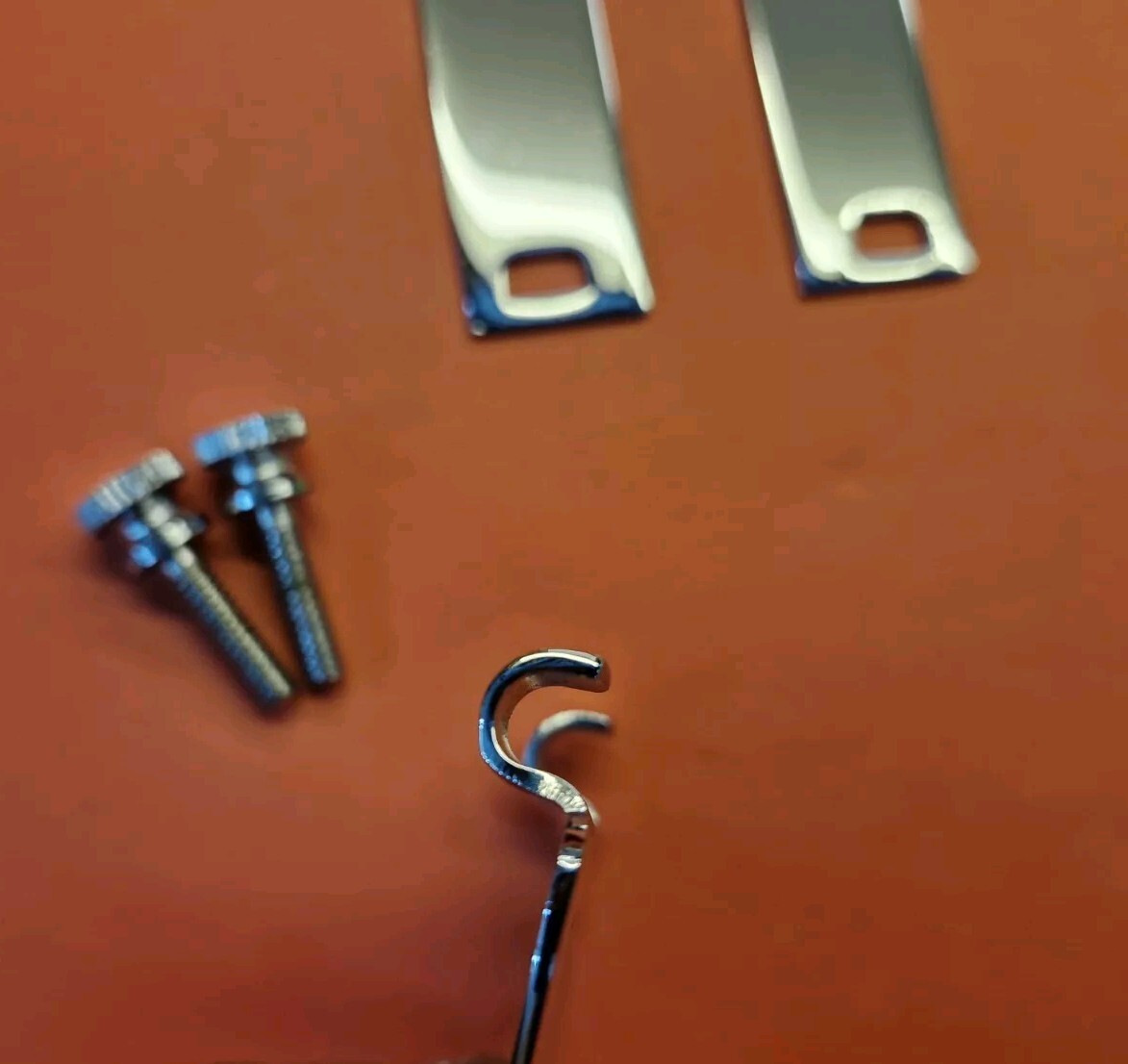 12-string trapeze tailpiece reinforced bracket for Rickenbacker + 2 Strap bolts