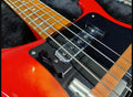 2 position black thumbrest for Rickenbacker 4001, 4003 all bass Models. No mods.