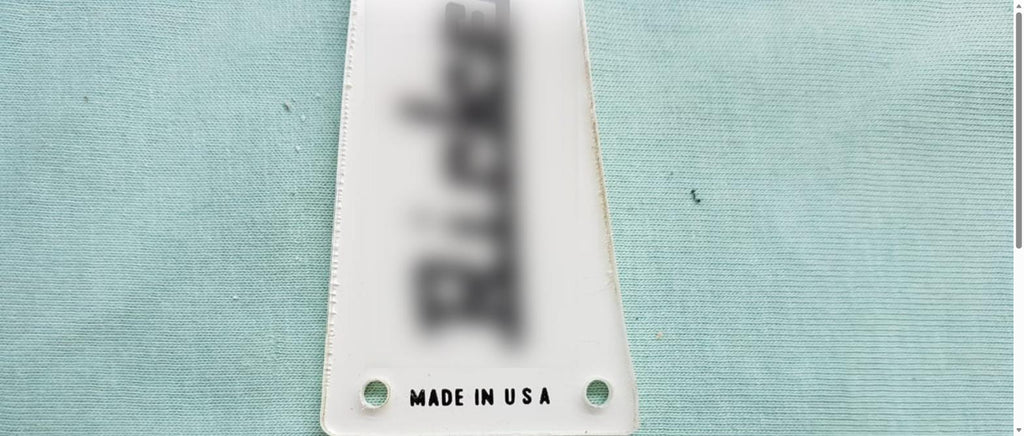 Truss Rod Cover for Guitar (Short Version)