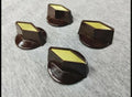 4 pcs set brown/golden tv - cooker style knobs John Lennon for Rickenbacker